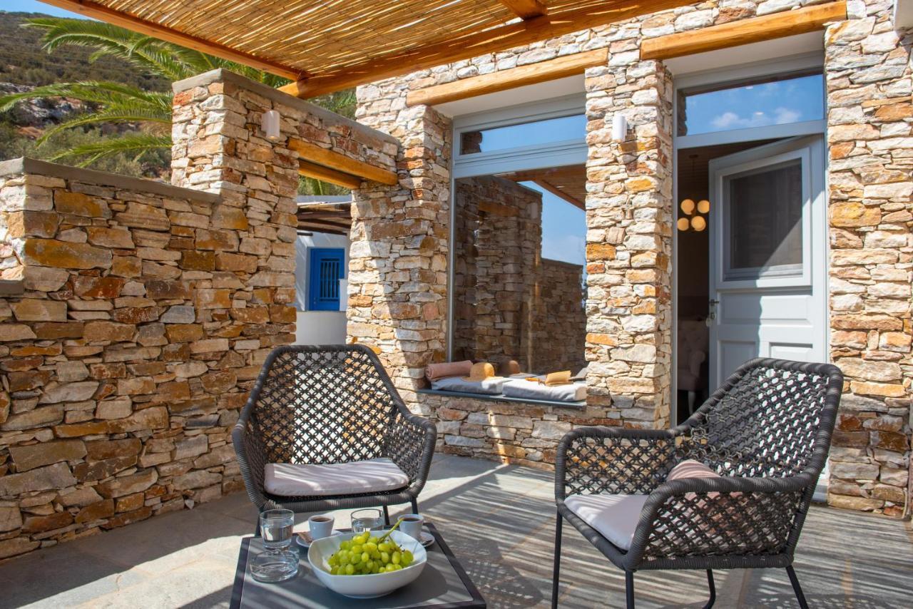 Lazarou Beach Apartments Platis Gialos  エクステリア 写真