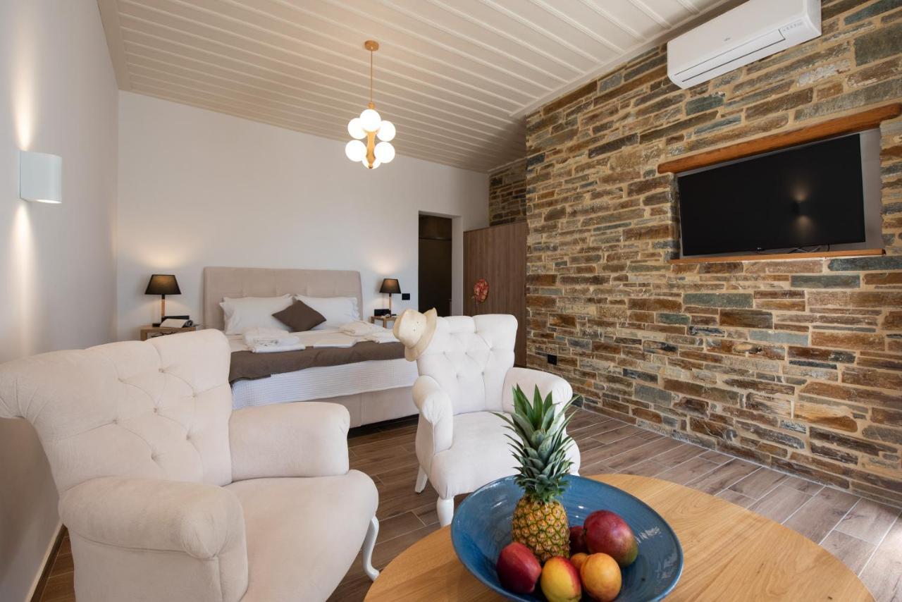 Lazarou Beach Apartments Platis Gialos  エクステリア 写真