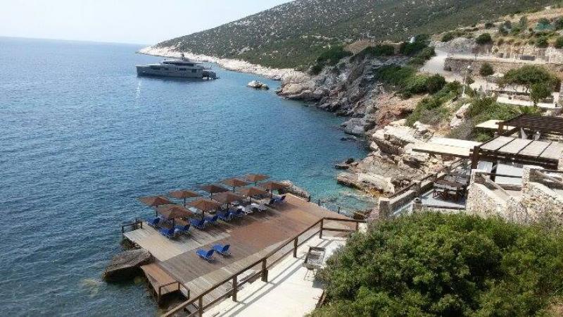 Lazarou Beach Apartments Platis Gialos  エクステリア 写真