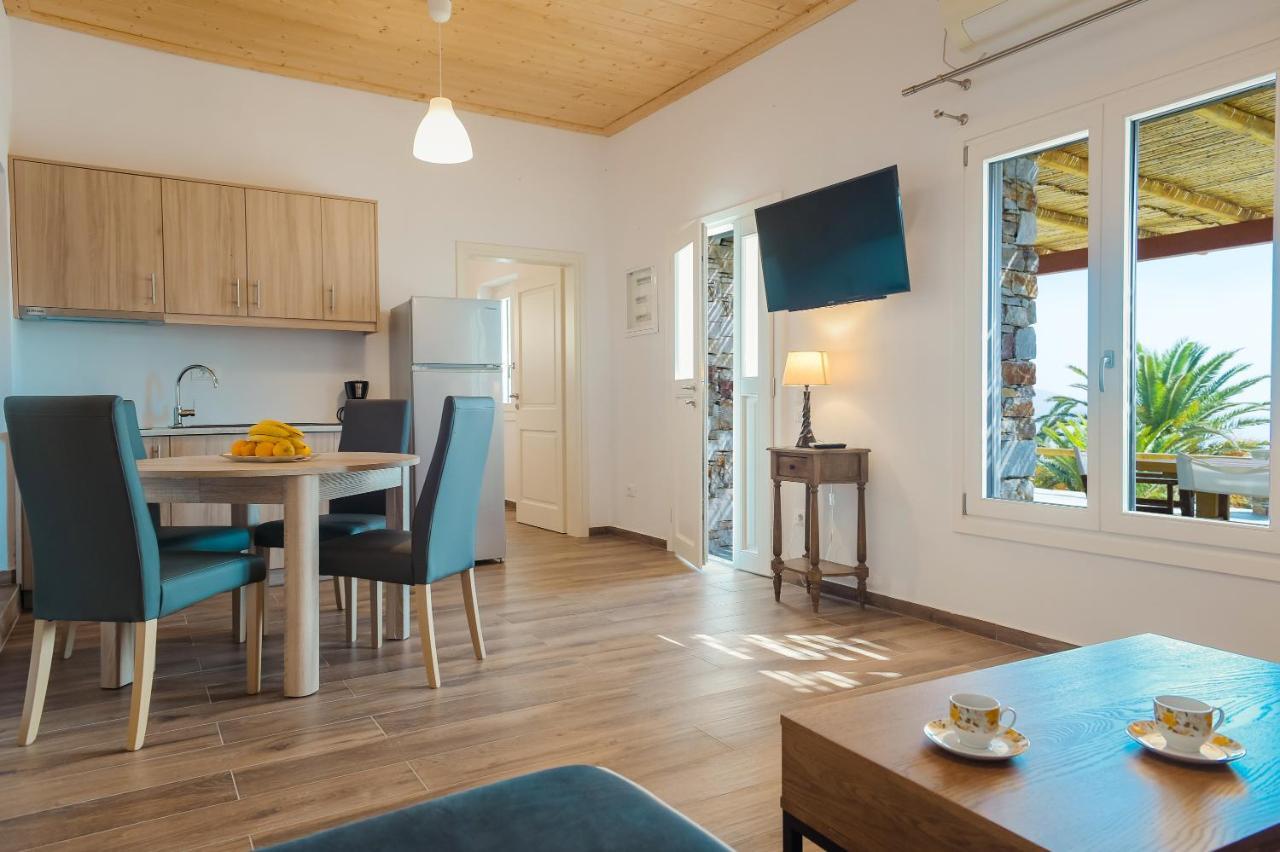 Lazarou Beach Apartments Platis Gialos  エクステリア 写真