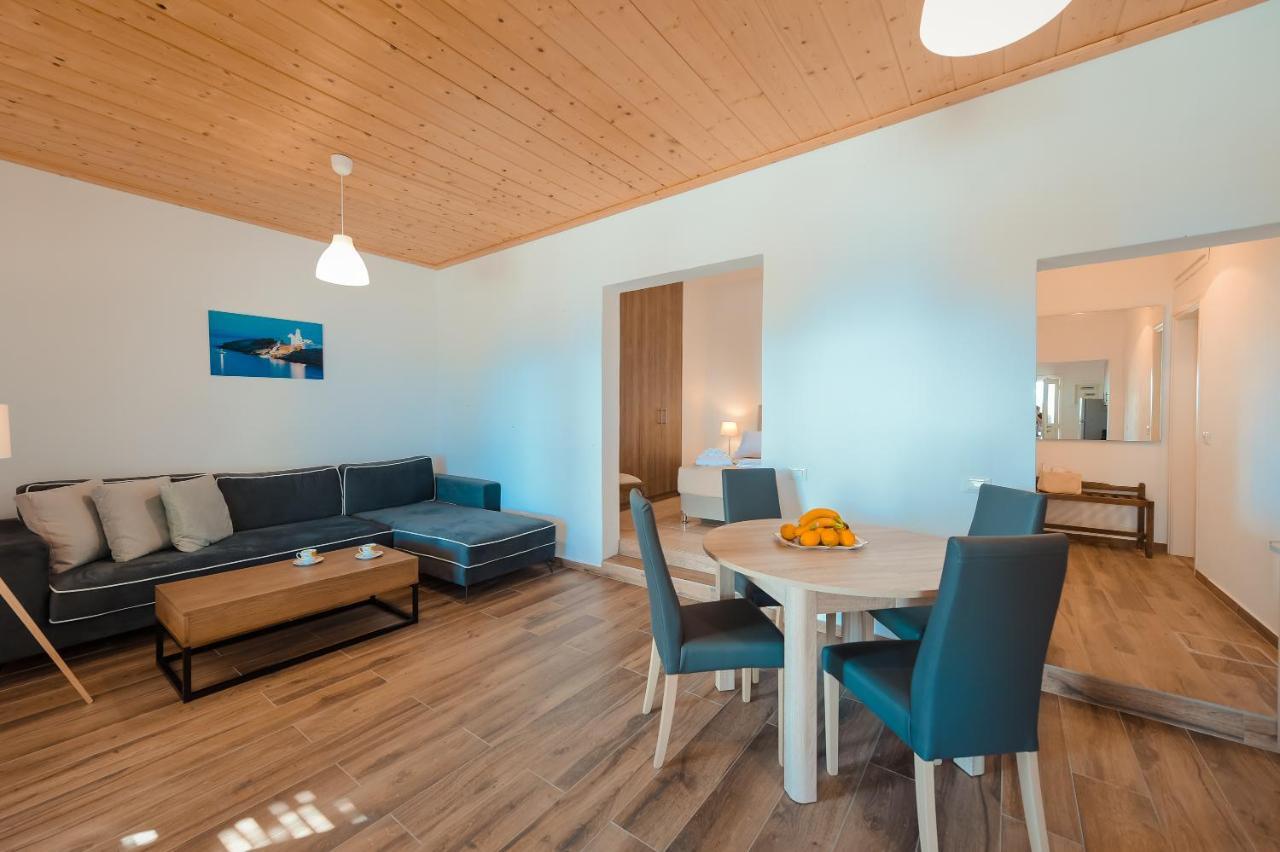 Lazarou Beach Apartments Platis Gialos  エクステリア 写真